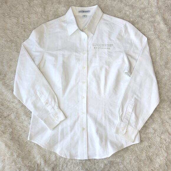 Port Authority Button Up Shirt Embroidered Lucchese Medium - Picture 6 of 6